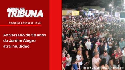 Aniversário de 58 anos de Jardim Alegre atrai multidão