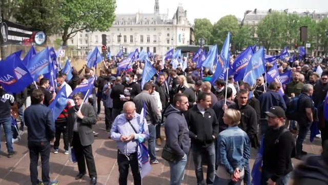 El Caso Pont Neuf saca a la calle a los sindicatos policiales franceses