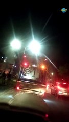 Moradores queimam pneus na MG-20 em protesto às condições de moradia