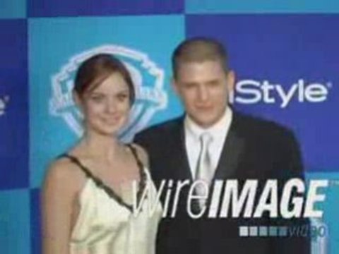Wentworth miller sarah waynes callies Golden Globes 2006 1