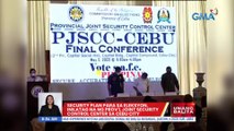 Security plan para sa eleksyon, inilatag na ng Prov'l Joint Security Control Center sa Cebu City | UB