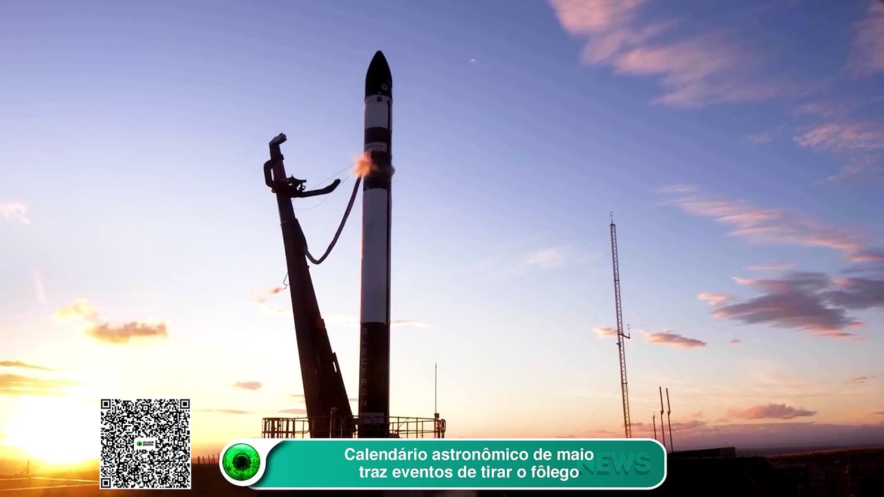 Calendário astronômico de maio traz eventos de tirar o fôlego