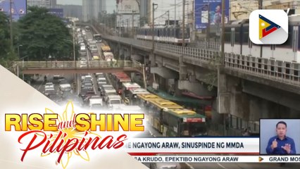 Tải video: Number coding scheme ngayong araw, sinuspinde ng MMDA