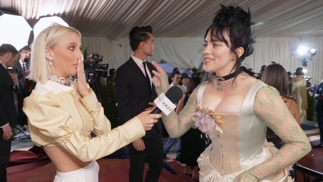 Billie Eilish Talks Hanging Out With Emma at the Met Gala