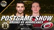 Bruins vs Hurricanes Game 1 Postgame Show | Powered by BetOnline