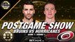 Bruins vs Hurricanes Game 1 Postgame Show | Powered by BetOnline