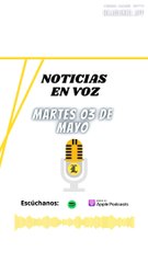 Resumen de noticias de este martes 03 de mayo