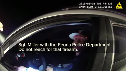 Man on trial for aggravated assault after being shot in the face by police