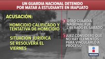 Detienen a Guardia Nacional acusado de disparar y matar a Ángel Rangel en Guanajuato