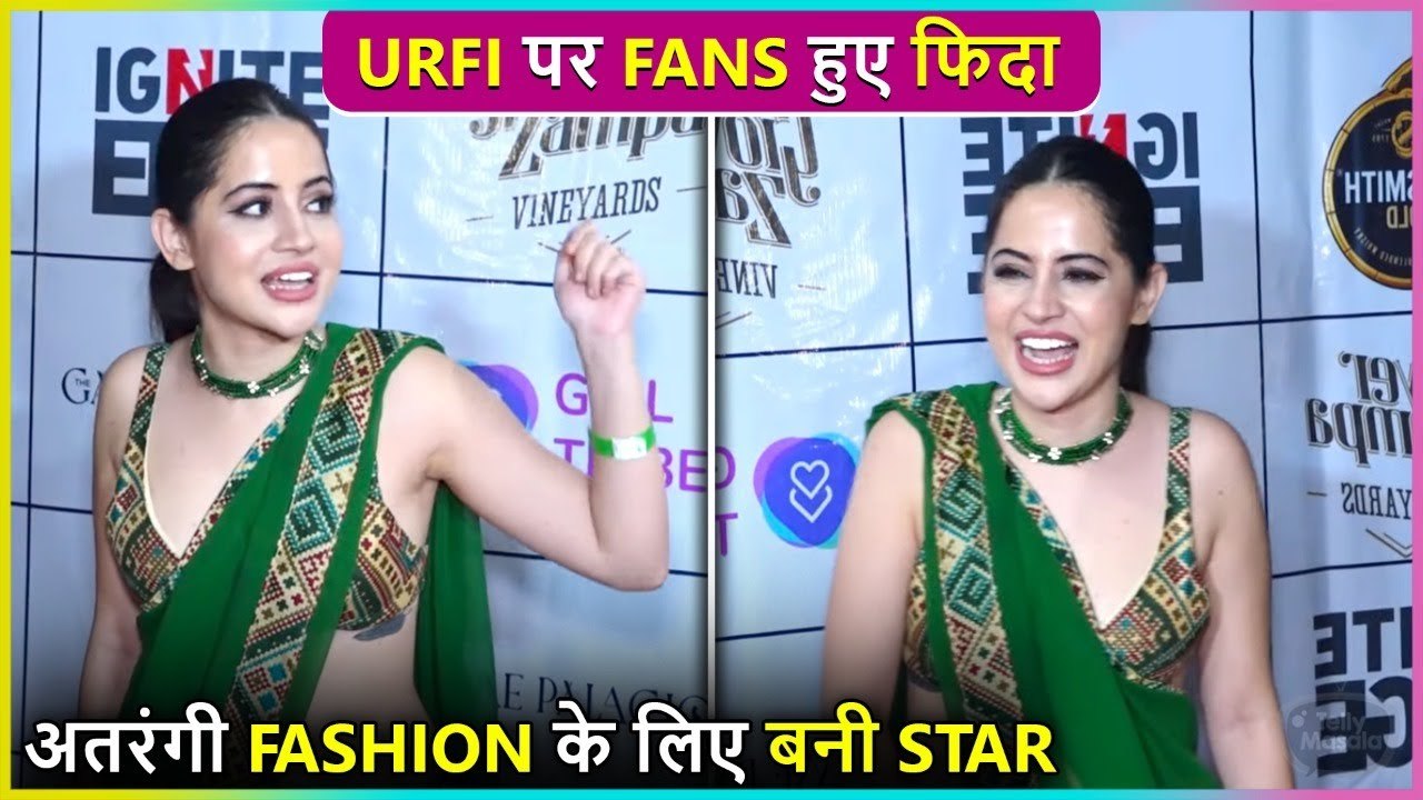 Urfi Javed Steals Limelight Again Fans Showers Love On Her Unique Fashion