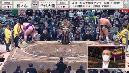 Tochinoshin vs Chiyotairyu - Haru 2022, Makuuchi - Day 6