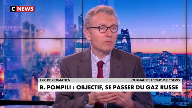 Eric de Riedmatten : «Il faut trouver d'autres fournisseurs», à propos du gaz russe