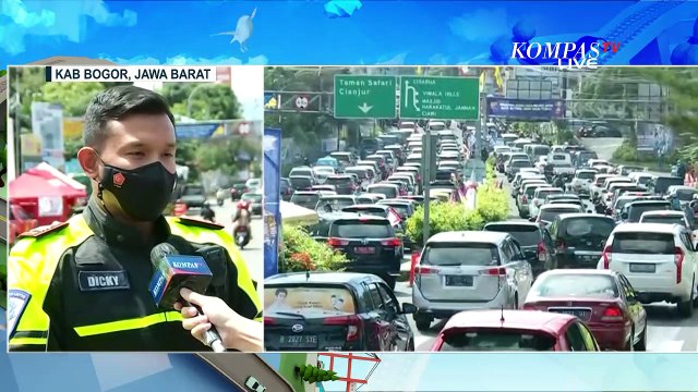 Tidak Jadi Ganjil Genap, Jalur Kendaraan Jadi Satu Arah untuk Urai Kemacetan di Kawasan Puncak