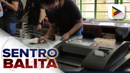 Final testing and sealing sa vote counting machines sa San Juan City, isinagawa;