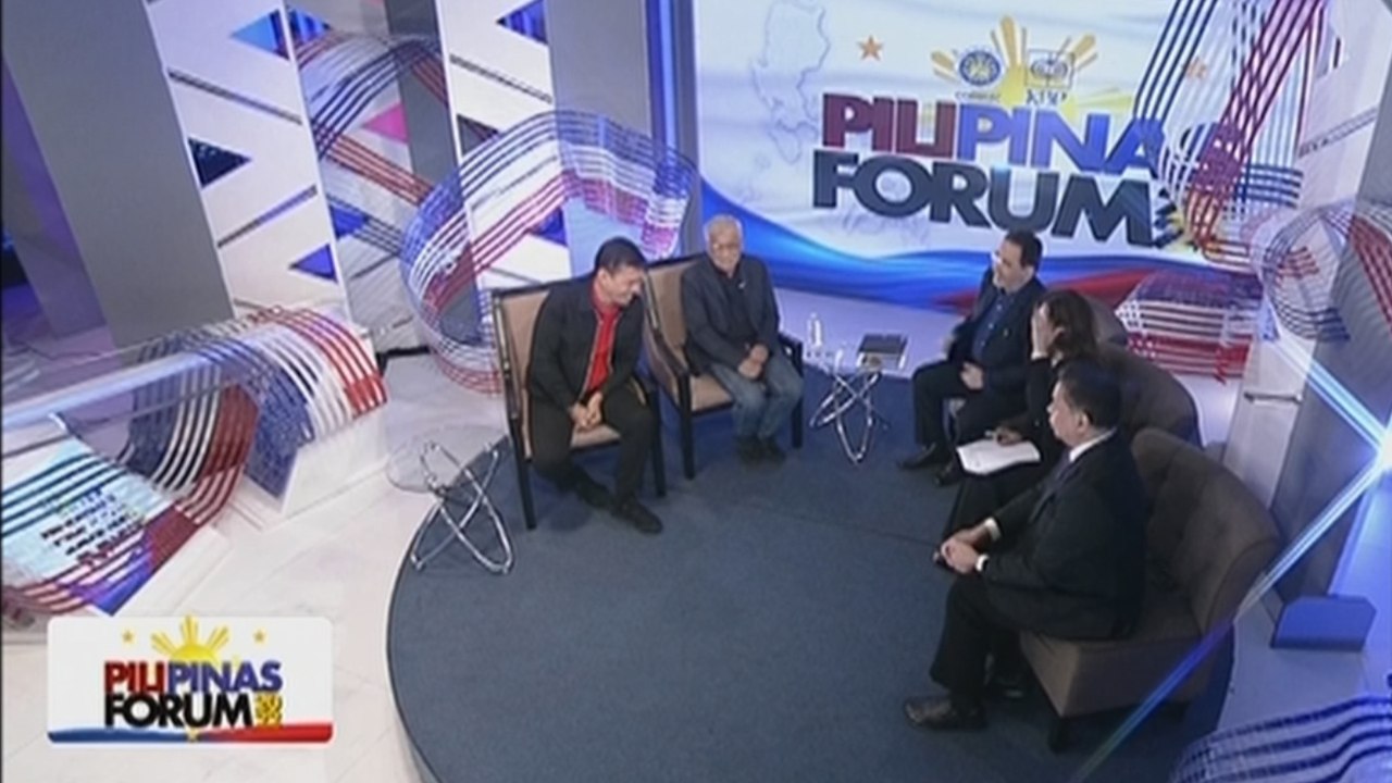 PiliPinas Forum 2022: Presidential & VP candidates Leody de Guzman and Walden Bello
