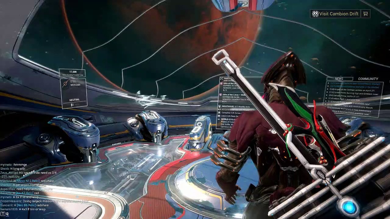 Warframe Gameplay Interception Mission Solo Fight 2022