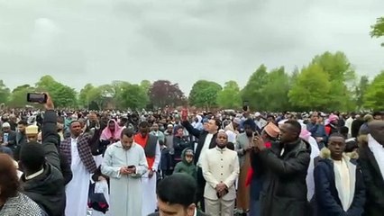 Eid celebrations in Birmingham