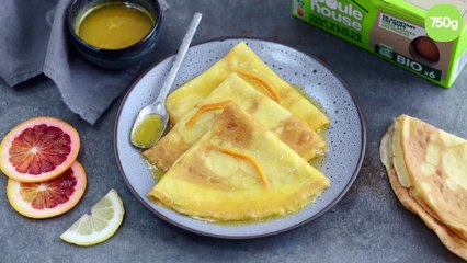 Les crêpes suzette