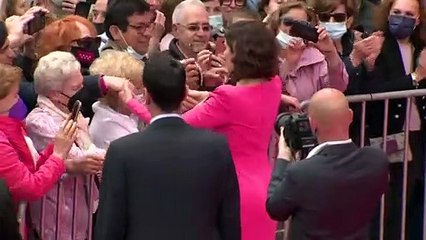 Ayuso preside el acto del 2 de Mayo sin restricciones, arropada por Feijóo y con 700 invitados
