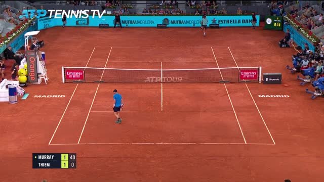 ATP : Madrid - Murray aggrave la mauvaise série de Thiem
