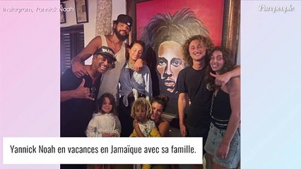 "Family love in Jamaica" : Yannick Noah pose avec tous ses enfants, l'un d'eux absent