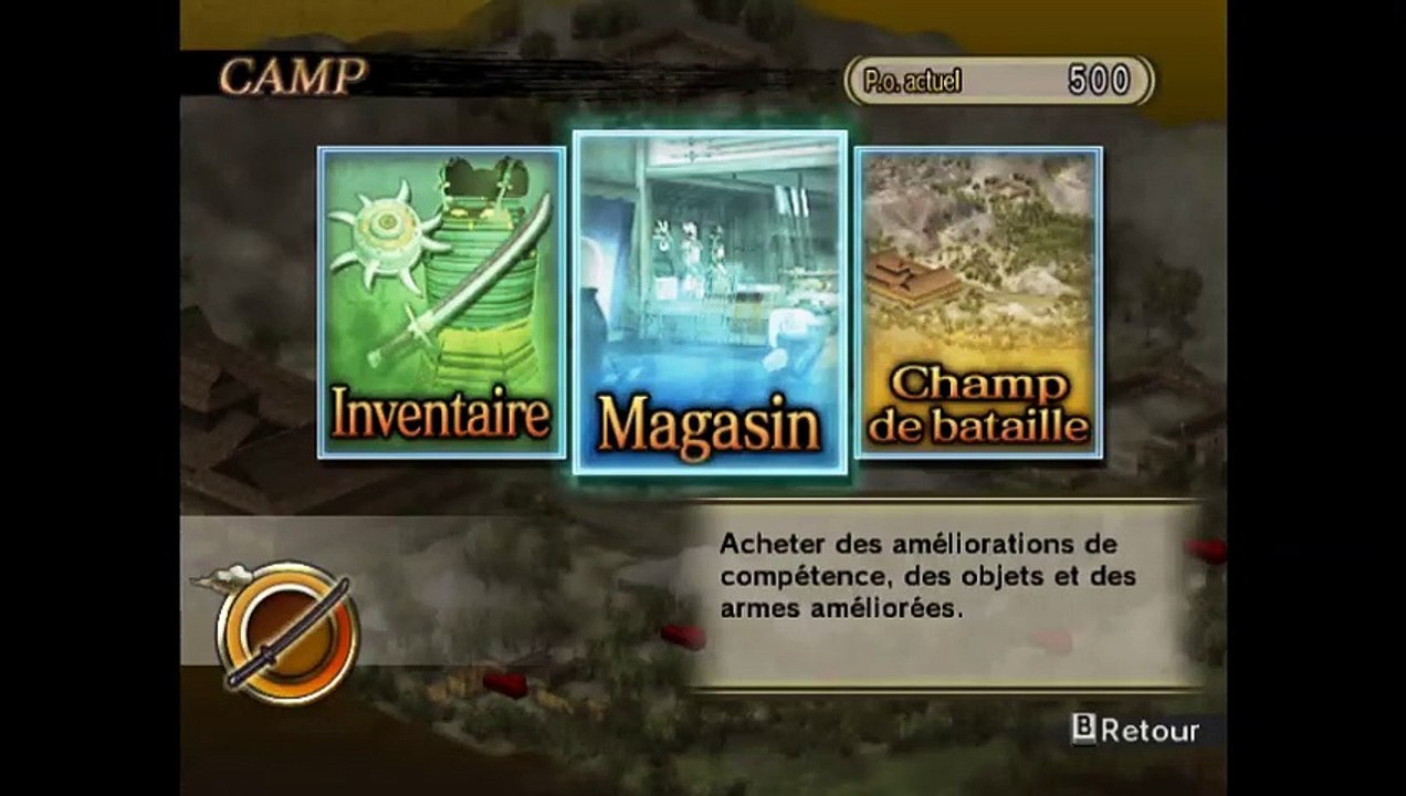 Samurai Warriors : Katana online multiplayer - wii