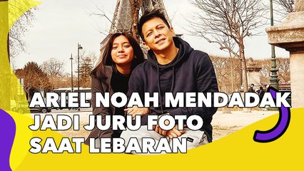 Ariel NOAH Mendadak Jadi Juru Foto saat Lebaran Bareng Keluarga, Alleia Disorot: Mirip Maminya