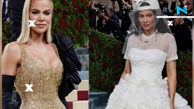 #MetGala2022 : The Kardashians stars Kim, Khloe, Kendall, Kourtney and Kylie dazzle at the red carpet