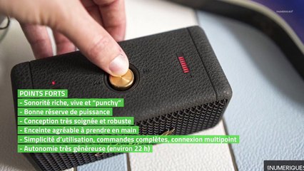 Test Enceinte portable Marshall Emberton II : une seconde version sans prise de risque