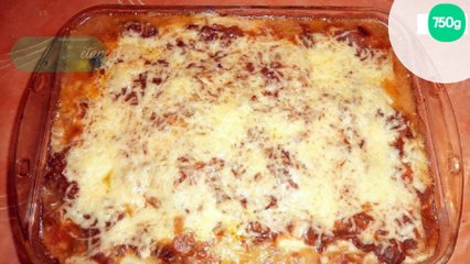 Lasagnes à la bolognaise économiques