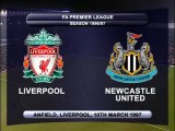 Season 1996-97 - Liverpool vs Newcastle United - 10.03.1997