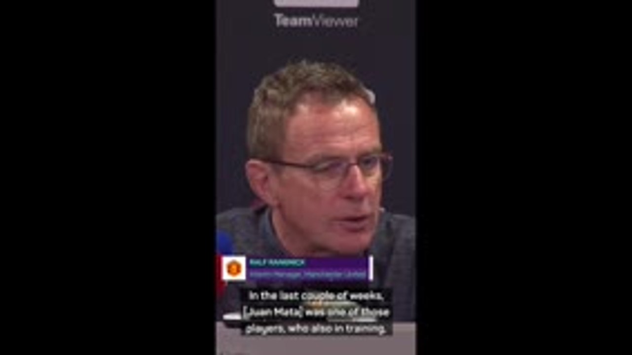 Mata ‘like a magician’ - Rangnick