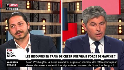 Violent accrochage dans "Morandini Live" quand Gilles Platret, vice-président LR, accuse les Insoumis d'avoir dragué les musulmans pendant la présidentielle - Regardez