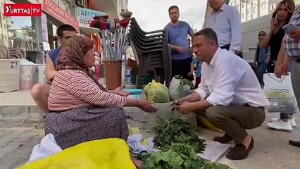 Yaşlı kadın isyan etti; CHP'li Başarır gözleri dola dola dinledi