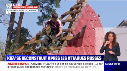 Guerre en Ukraine: la région de Kiev tente déjà de se reconstruire