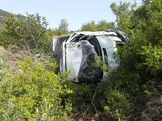 Bayram ziyareti yolunda kaza; 8 yaşındaki Erva öldü, 5 yaralı