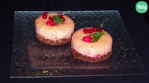 Cheesecake aux framboises et speculoos