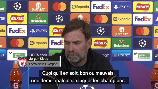 Jürgen Klopp : Le match le plus important que l'on puisse jouer