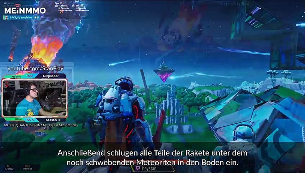 Fortnite: Das eine Mal, als ein schwarzes Loch euch alle verschluckte