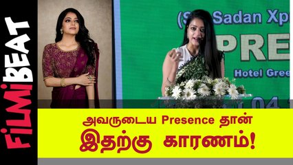 என் life-ல Miracle நடந்திருக்கு|Janani Iyer speech |Filmibeat Tamil