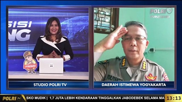 Live Dialog Bersama Kabid Humas Polda DIY - Kombes Pol Yulianto Terkait Suasana Jogya Pada Hari Kedua Lebaran