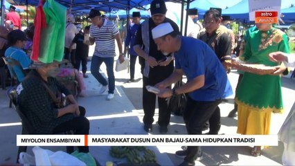 Aidilfitri | Masyarakat Dusun dan Bajau-sama hidupkan tradisi
