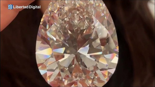 Sale a subasta un gran diamante blanco que podría alcanzar los 30 millones de dólares