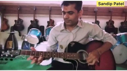 गिटार में कौन सा गाना बजाया हे_ Sandip Patel[Speed]