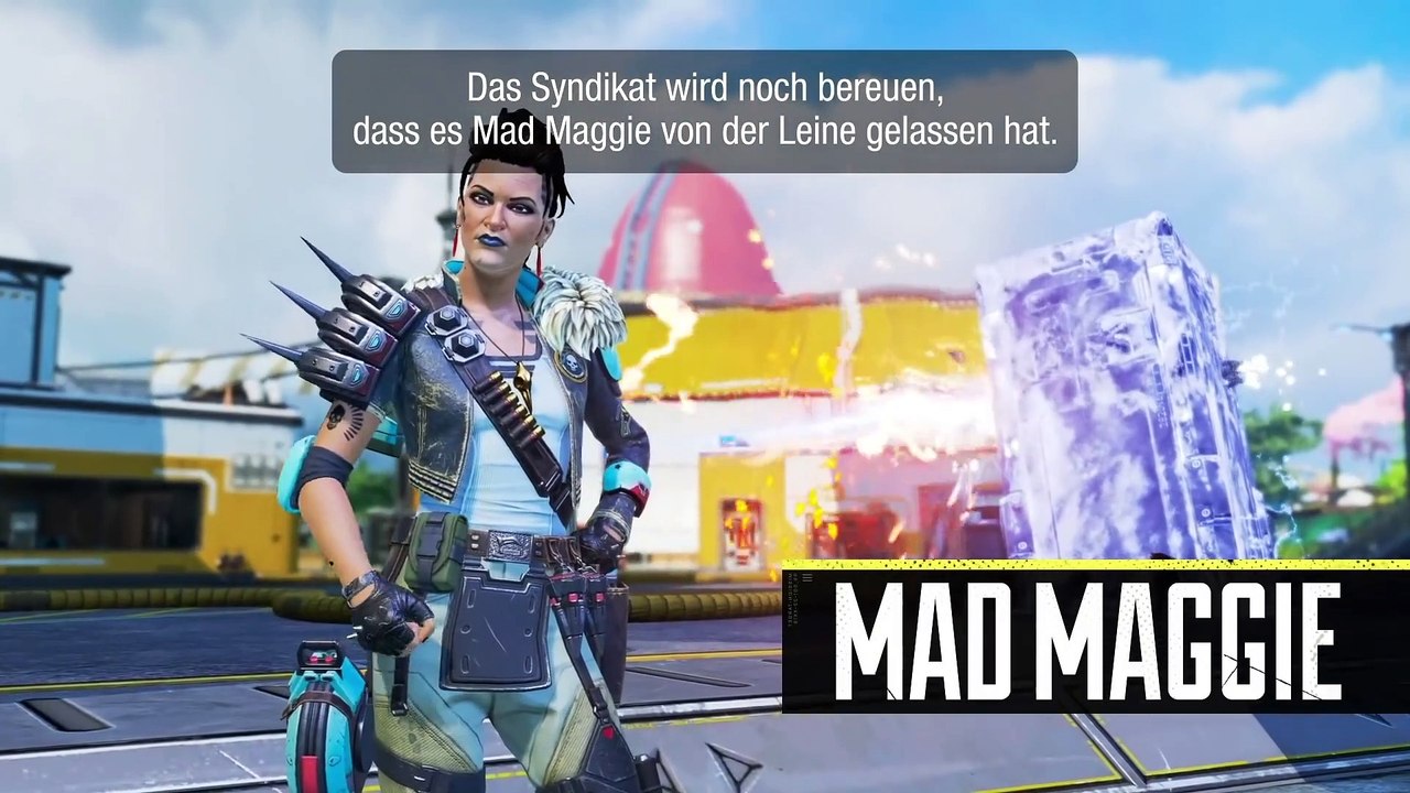 Apex Legends: Die Skills der neuen Legende Mad Maggie – Treibt Gegner aus der Deckung