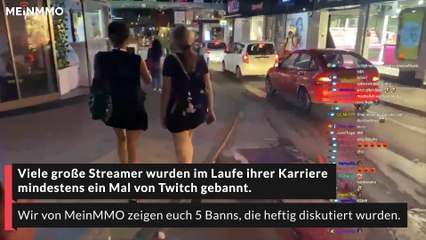 Die 5 größten Twitch-Banns, die für viel Aufsehen gesorgt haben