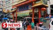 Locals and foreigners flock to Petaling Street on 2nd day of Raya