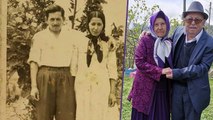 47 torunla 75 yıl sonra nikah tazelediler