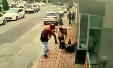 Sokak ortasında kadını darp eden saldırgana ikinci gözaltının ardından adli kontrol kararı