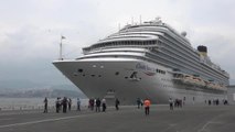 İzmir'de Kruvaziyer Turizmi Canlanıyor: 5 Bin 200 Yolcu Kapasiteli Gemi Limana Yanaştı